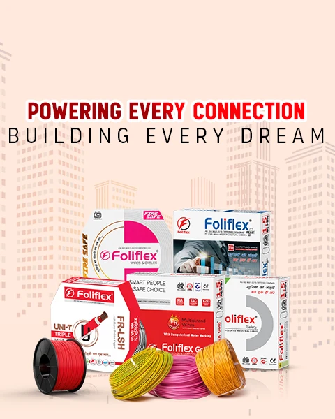 Foliflex electrical cables mobile banner