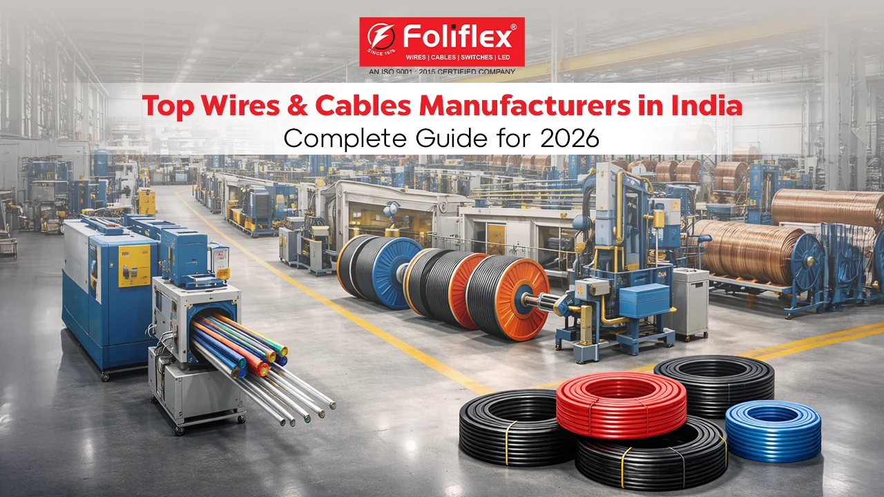 Electrical Infrastructure Guide 2026: Wires, Cables and Safety - Foliflex Cables blog