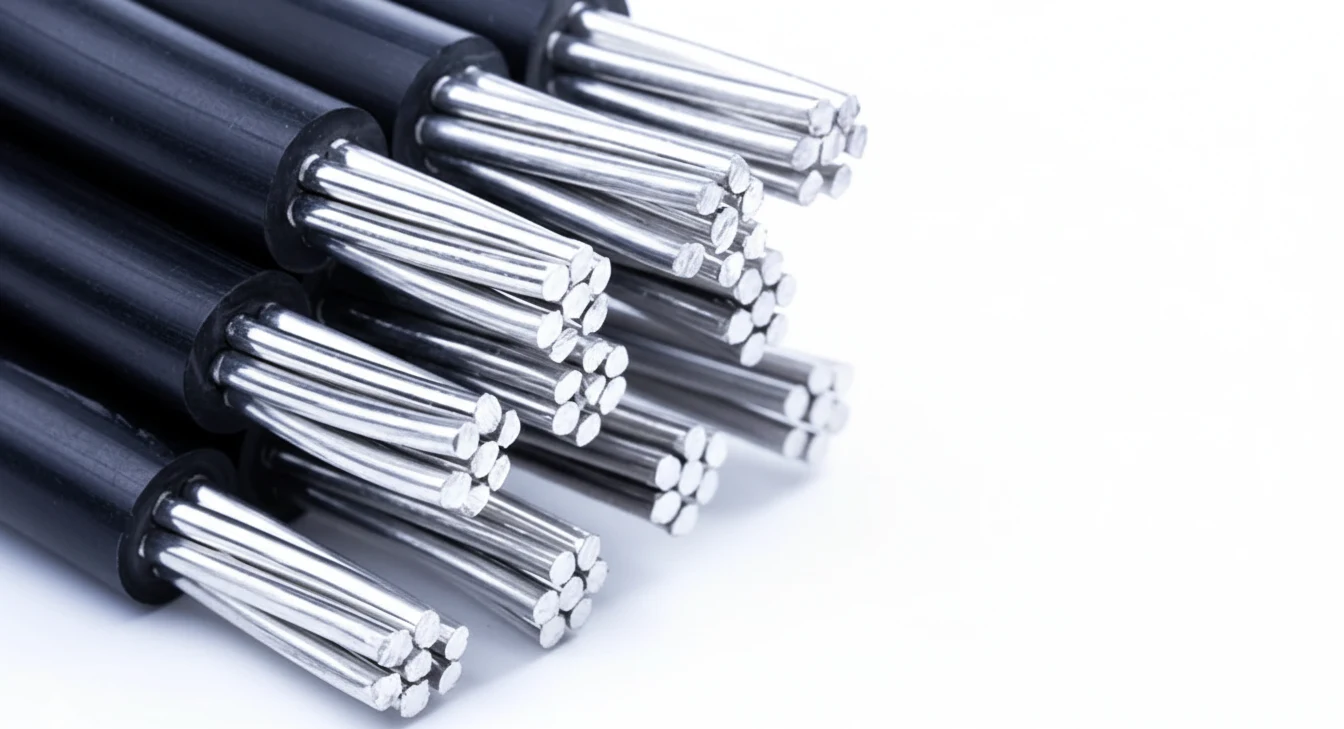 Foliflex aluminium cables and conductor for power distribution