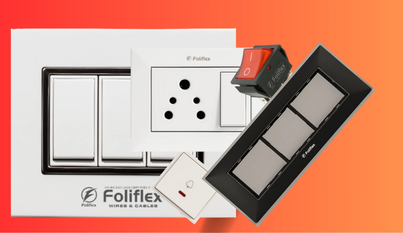 Foliflex electrical switches