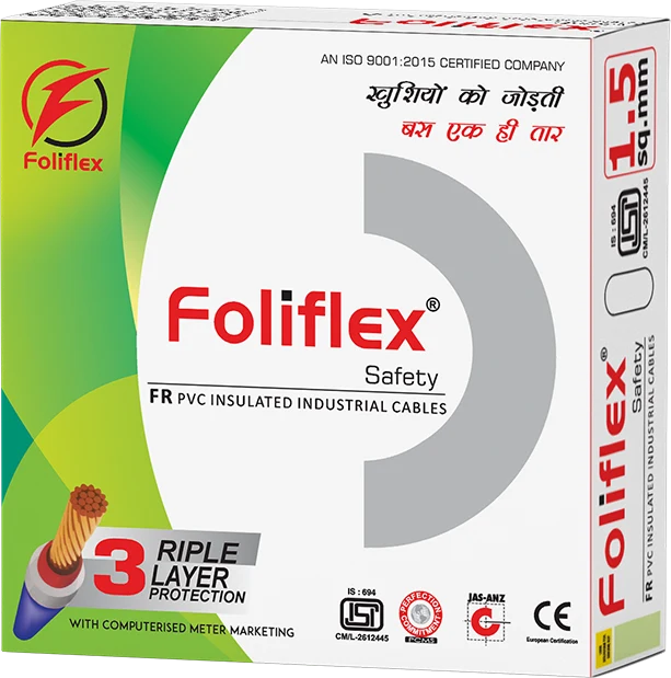 Foliflex Safety FR-LSH house wire for damp conditions