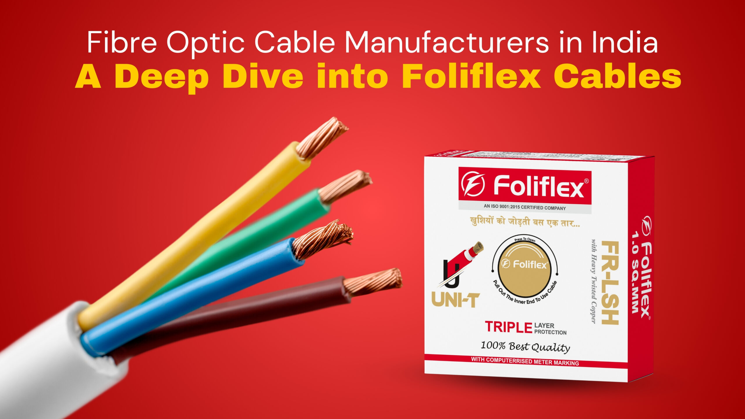 fibre optic cable manufacturers in india