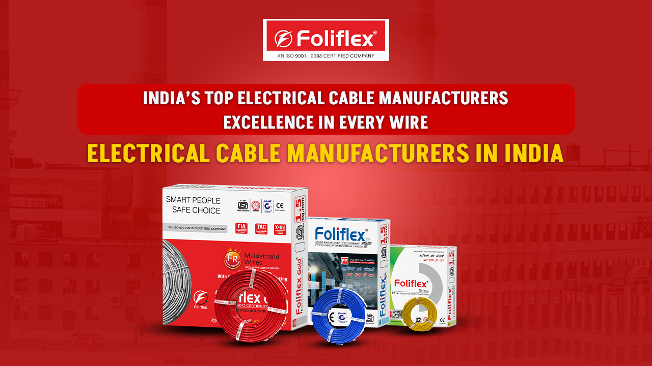 electrical cable manufacturers in india